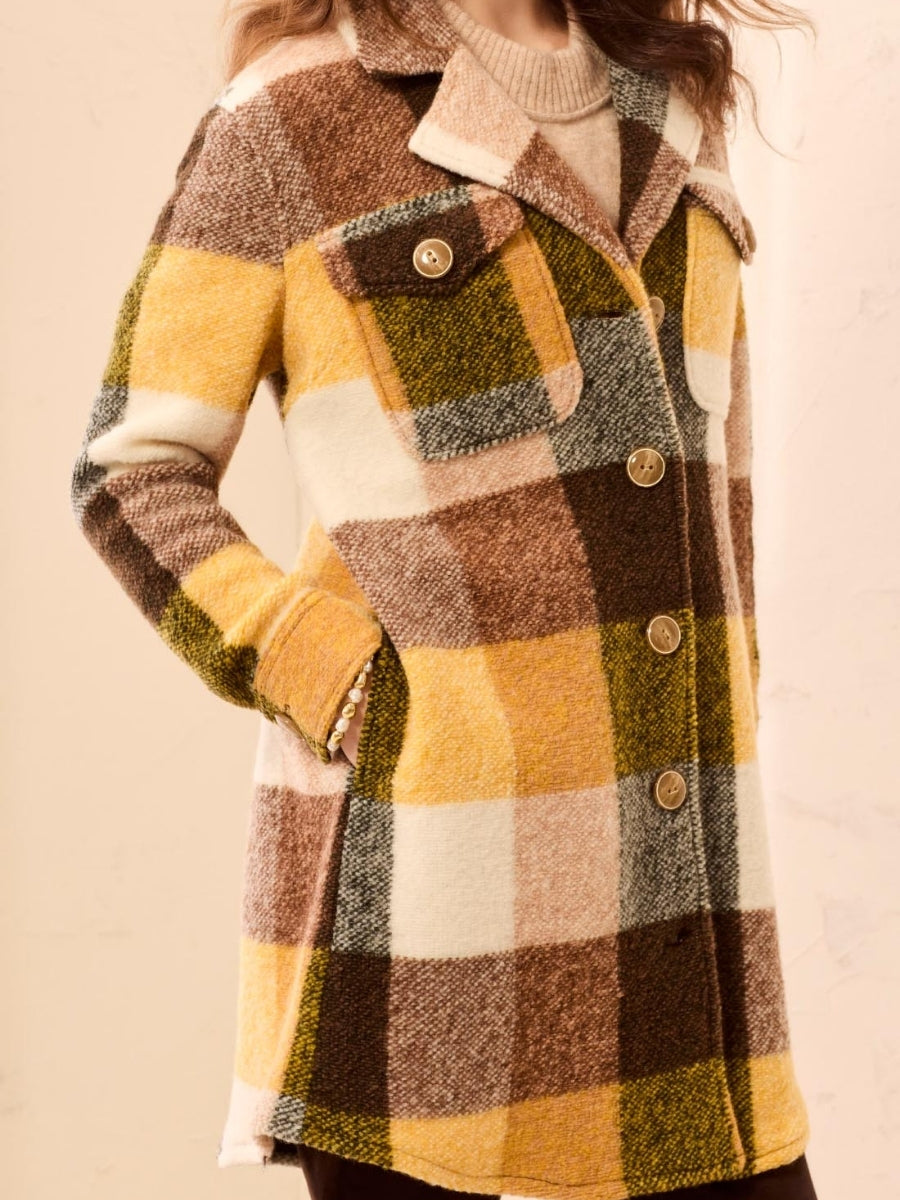 Tribal New & Improved Plaid Shacket