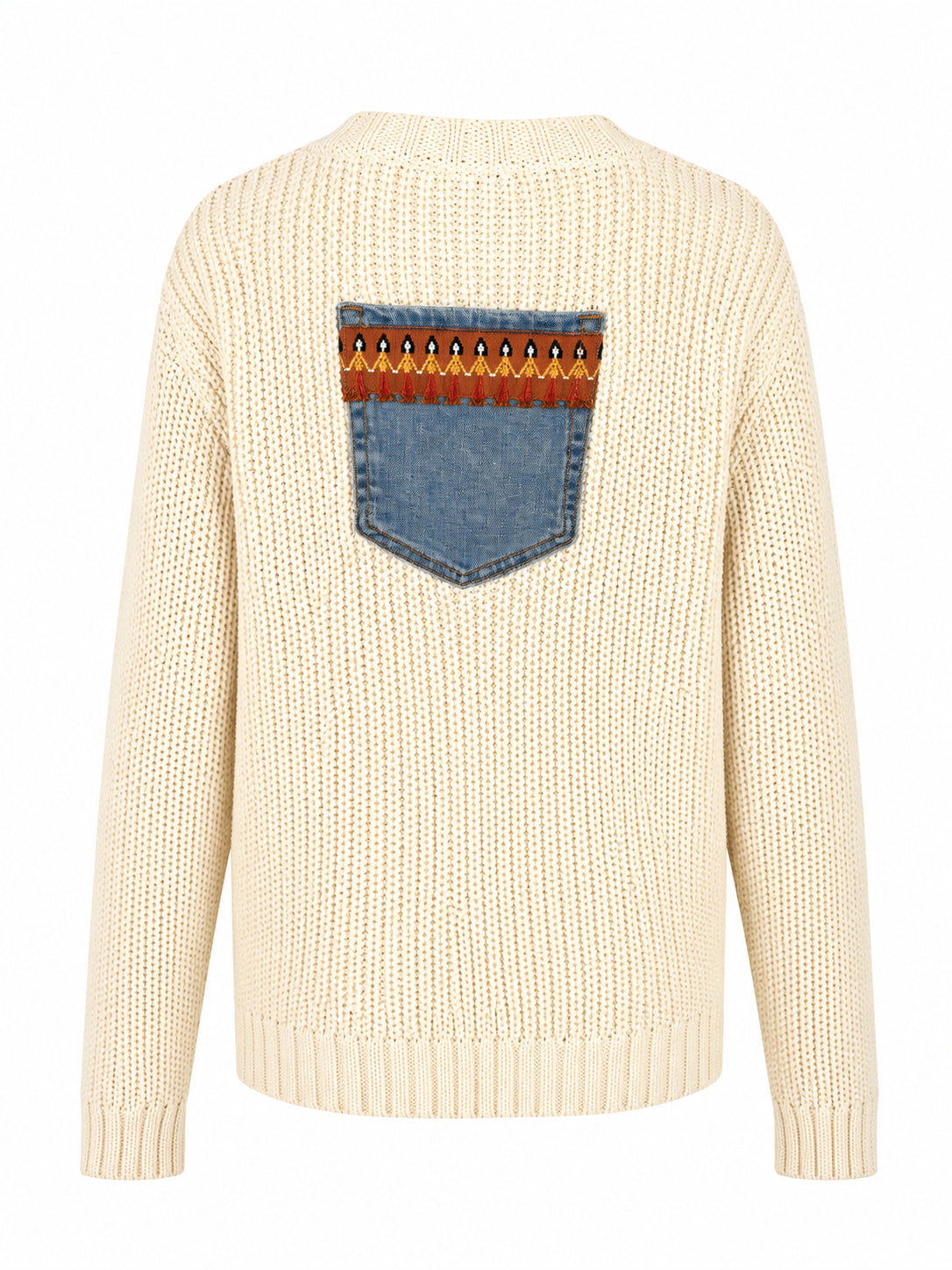 Shannon Passero Genesis Dancing Denim Pocket Cardigan