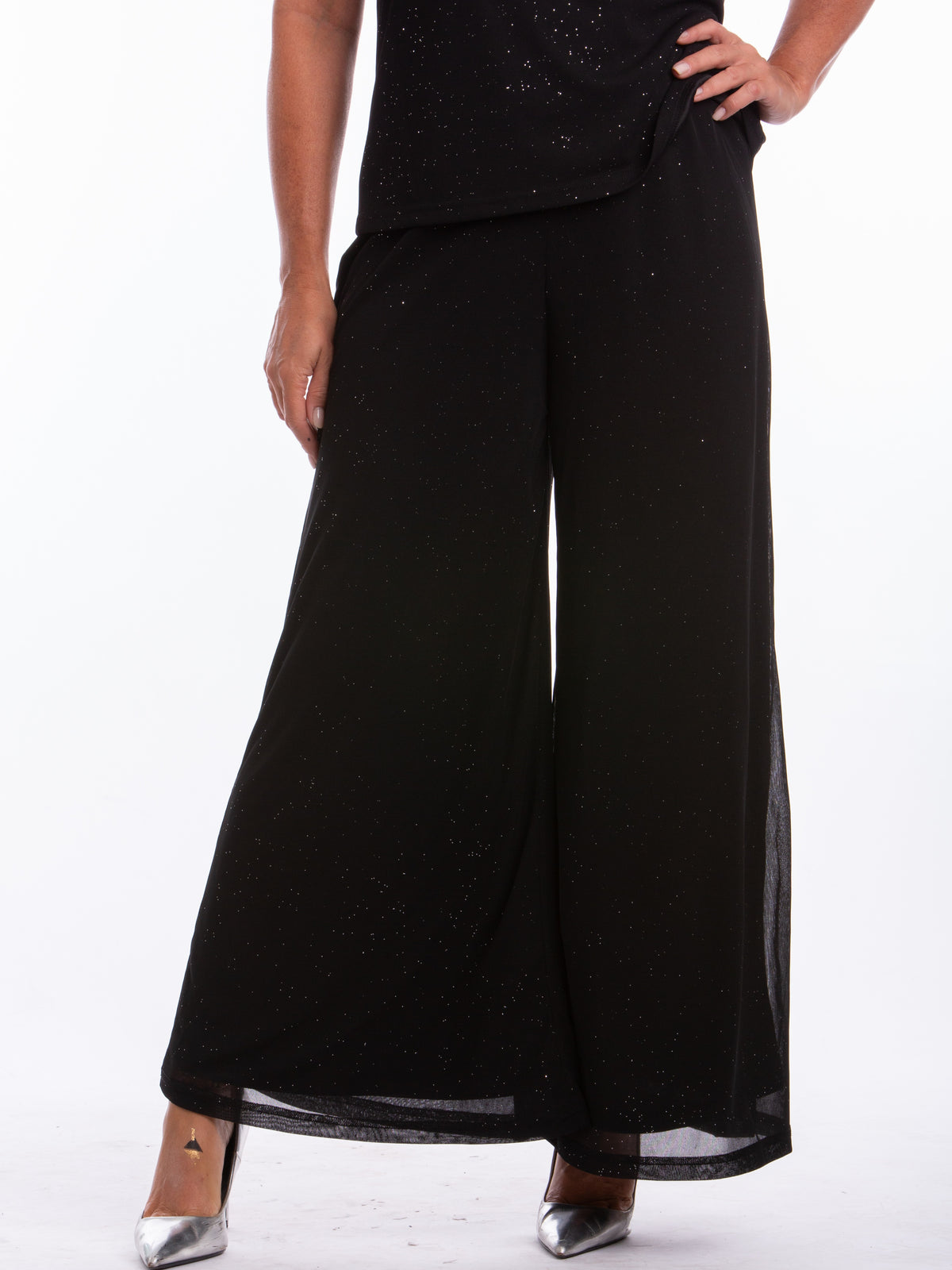 Sparkle Overlay Pants