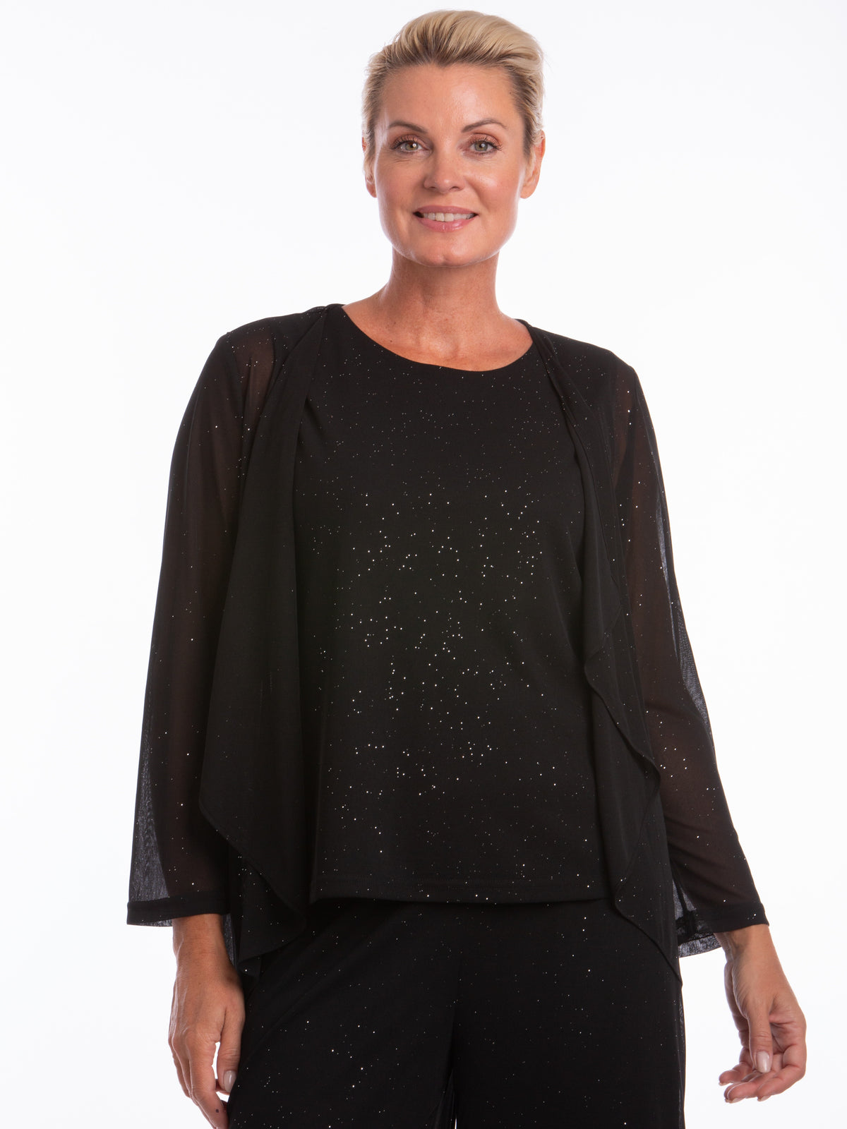 Sparkle Sheer Cardigan