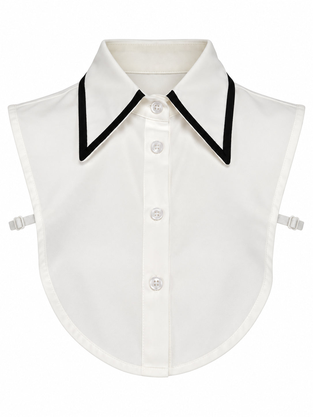 Black Trim Dickie Collar
