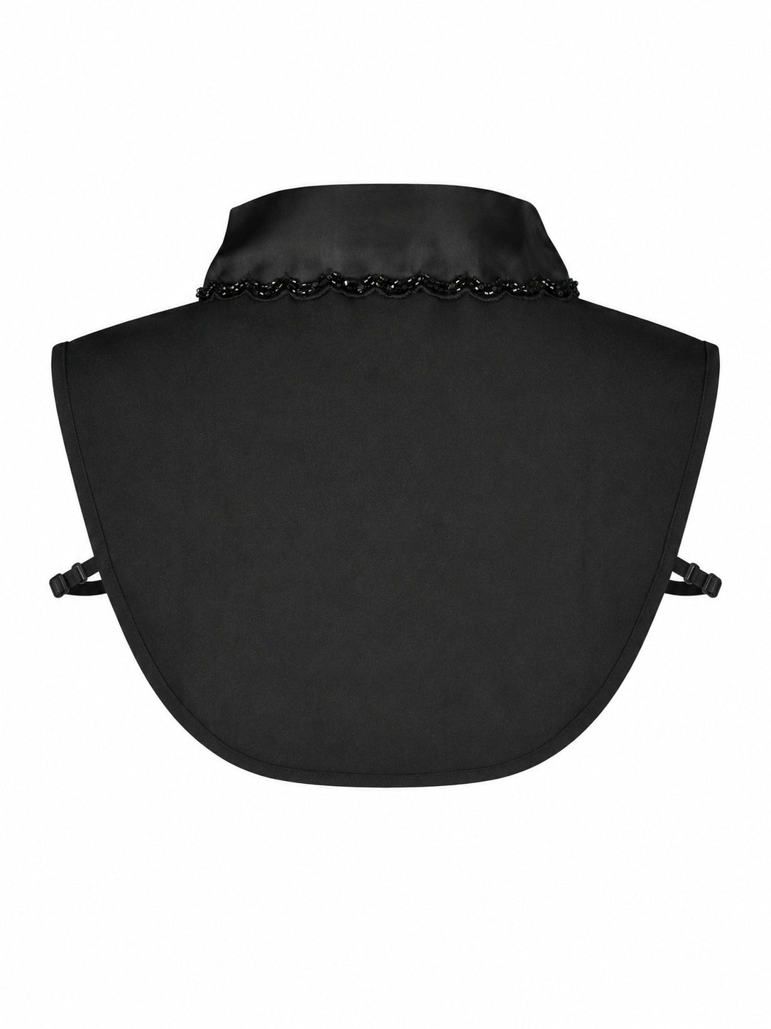 Black Beaded Embroidered Collar