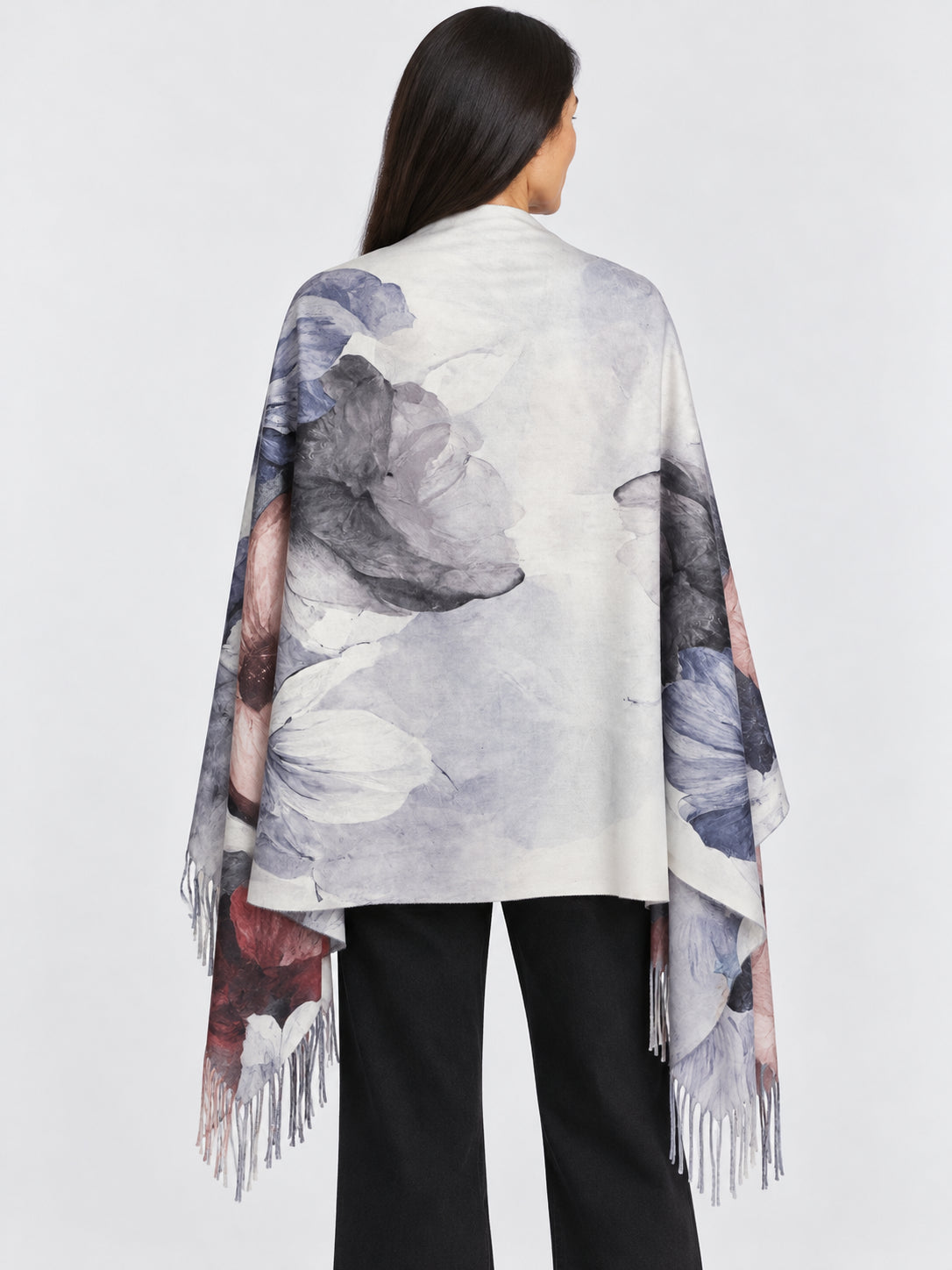 Floral Watercolour Scarf
