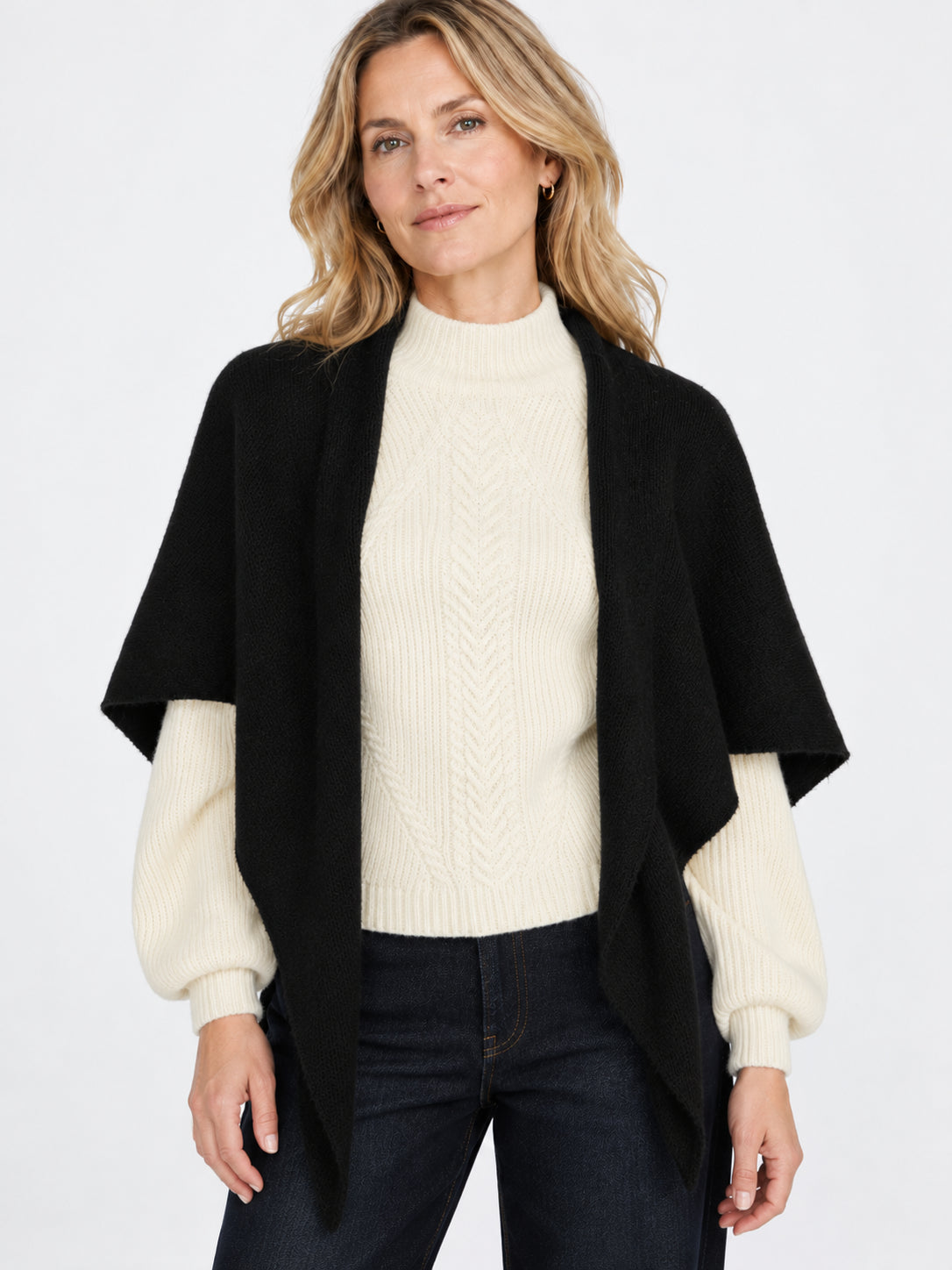 Pull Through Knit Wrap