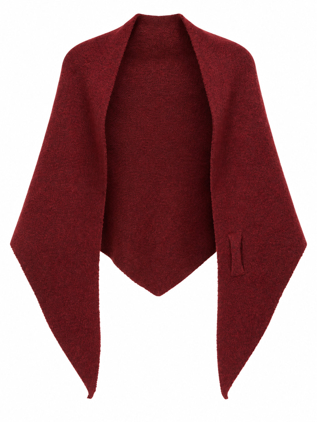Pull Through Knit Wrap