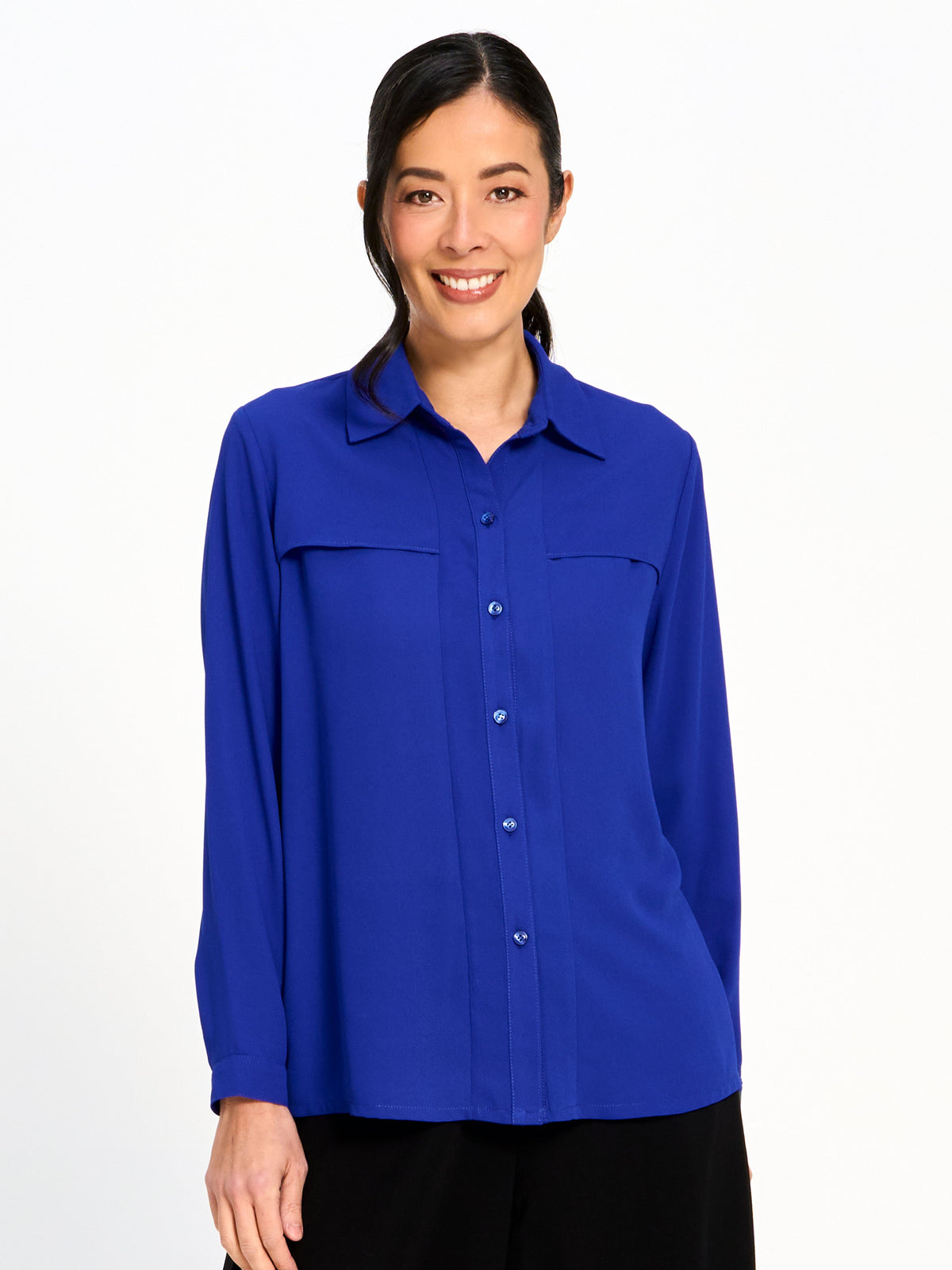 Night Out Button Front Shirt