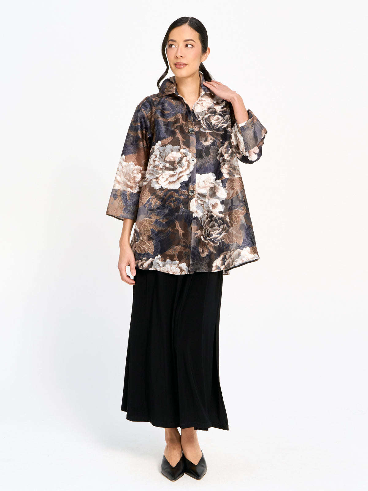 Celebration Back Button Jacquard Jacket