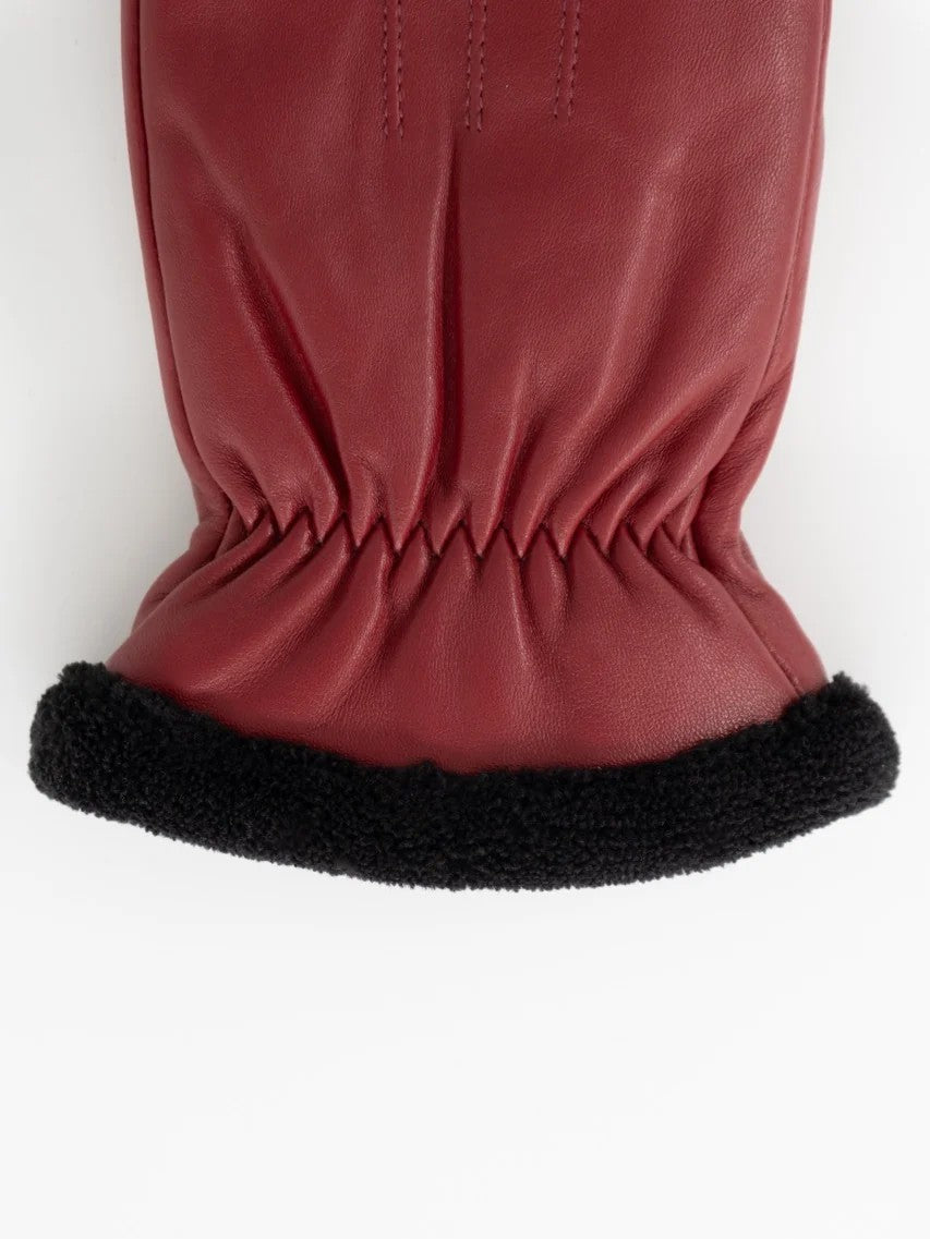 Sutton Leather Fleece Glove Mitt