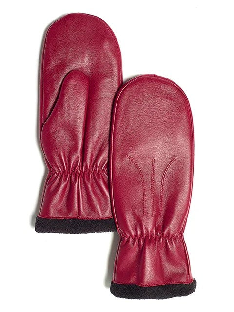 Sutton Leather Fleece Glove Mitt