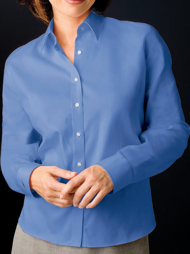 Non-Iron Long Sleeve Pinpoint Oxford Shirt