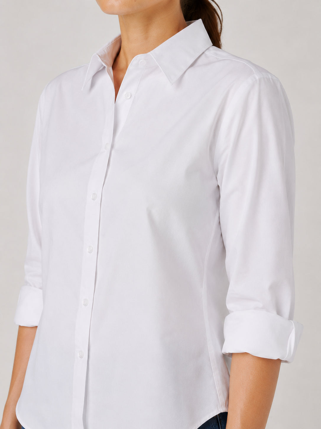 Non-Iron Long Sleeve Pinpoint Oxford Shirt
