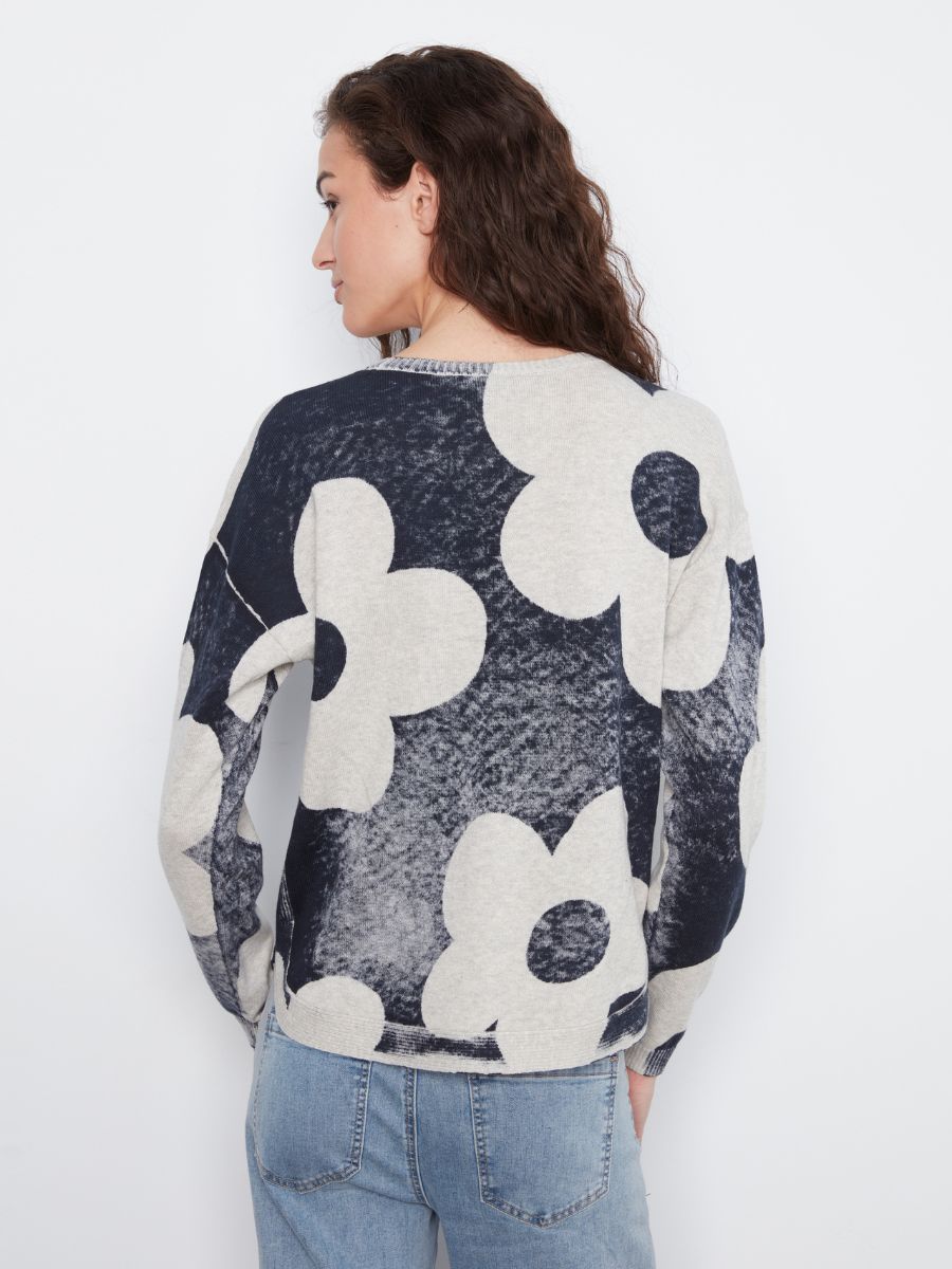 Charlie B Skylar Washed Cotton Crew Sweatshirt