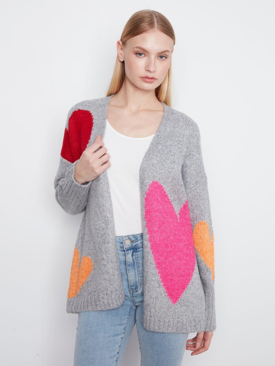 Charlie B Color My Heart Open Cardigan