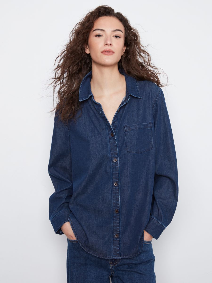 Charlie B Not Your Dads Tencel Button Shirt