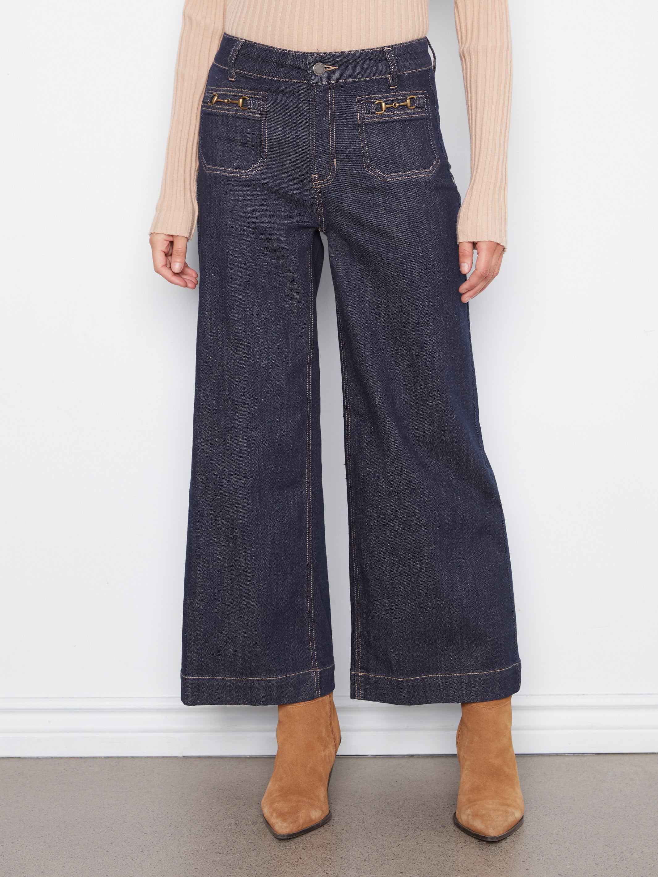 Charlie B Double Trouble Buckle 27" Denim Jeans