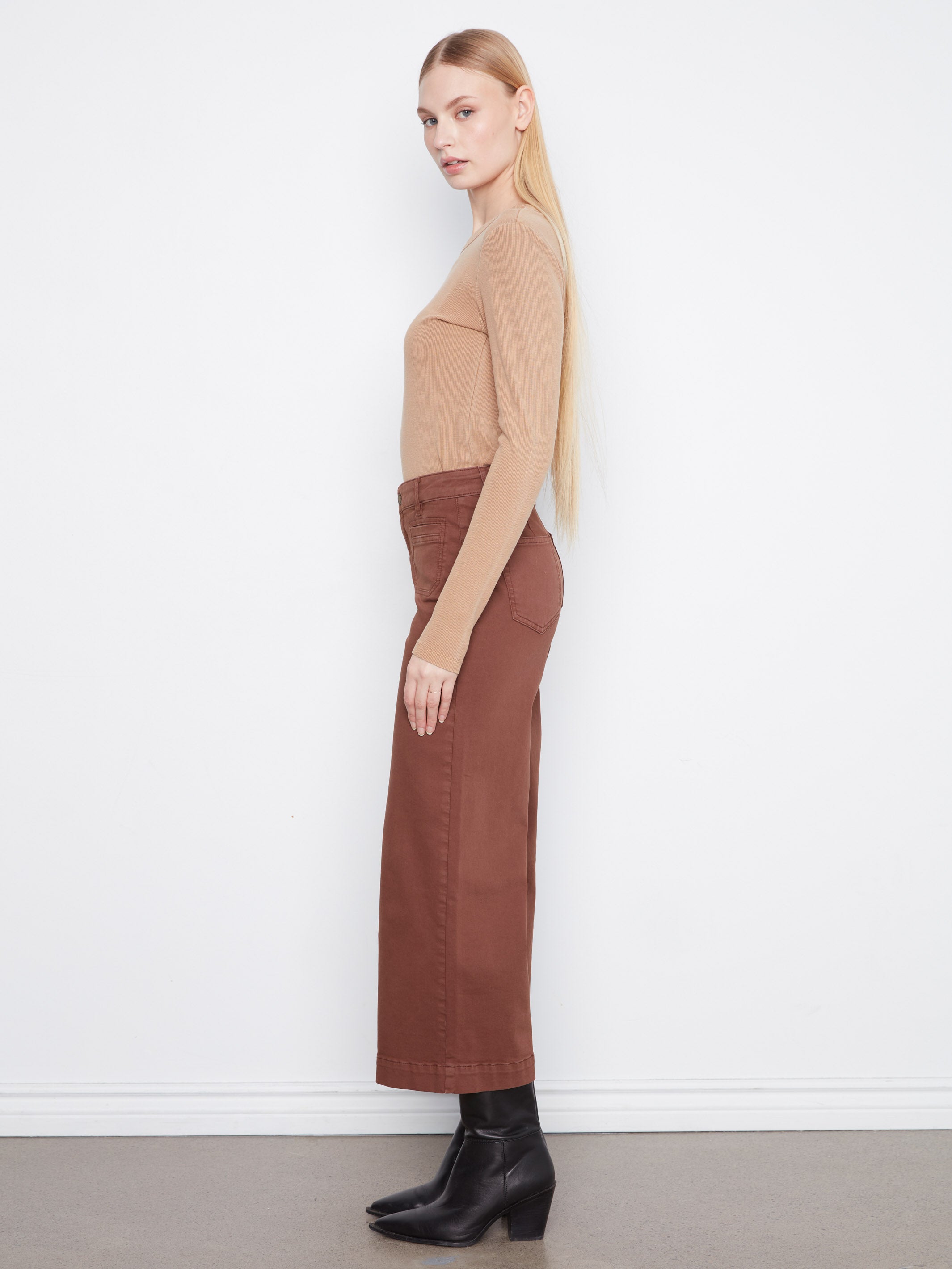 Charlie B Double Trouble 27" Color Twill Pants