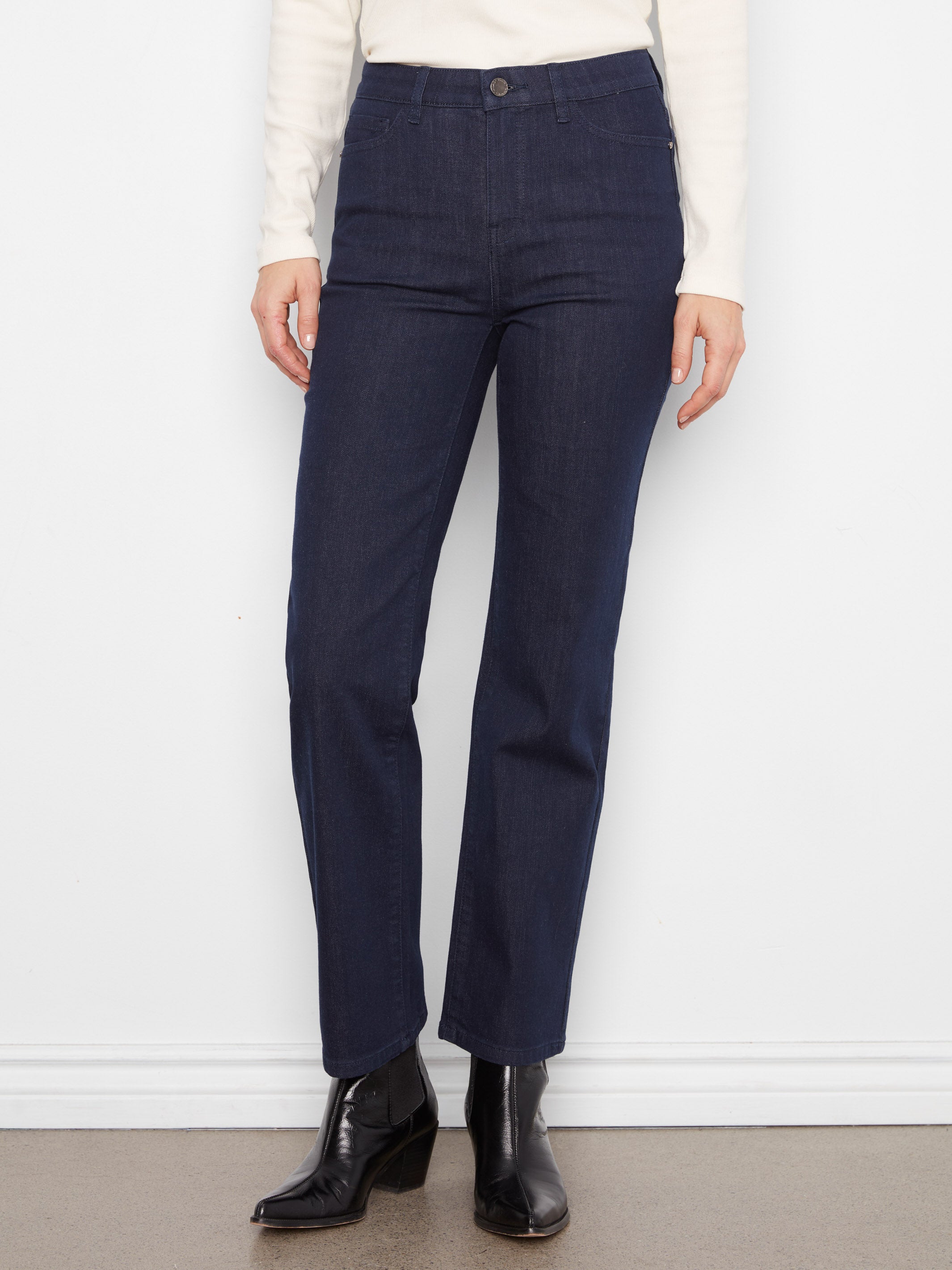 Charlie B Charlotte 5-Pocket 30" Straight Leg Jeans