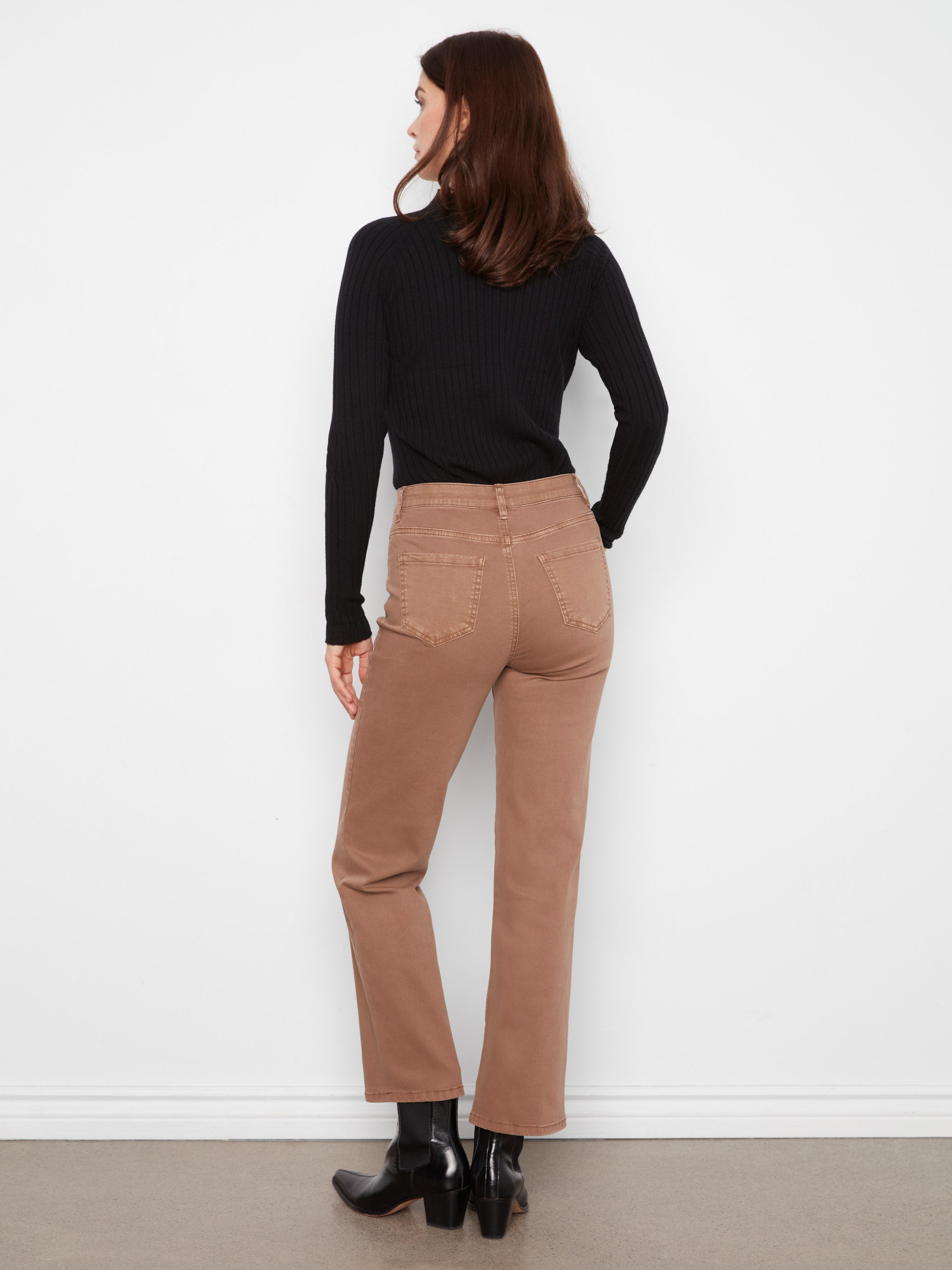 Charlie B Charlotte 5-Pocket 30" Straight Leg Pants