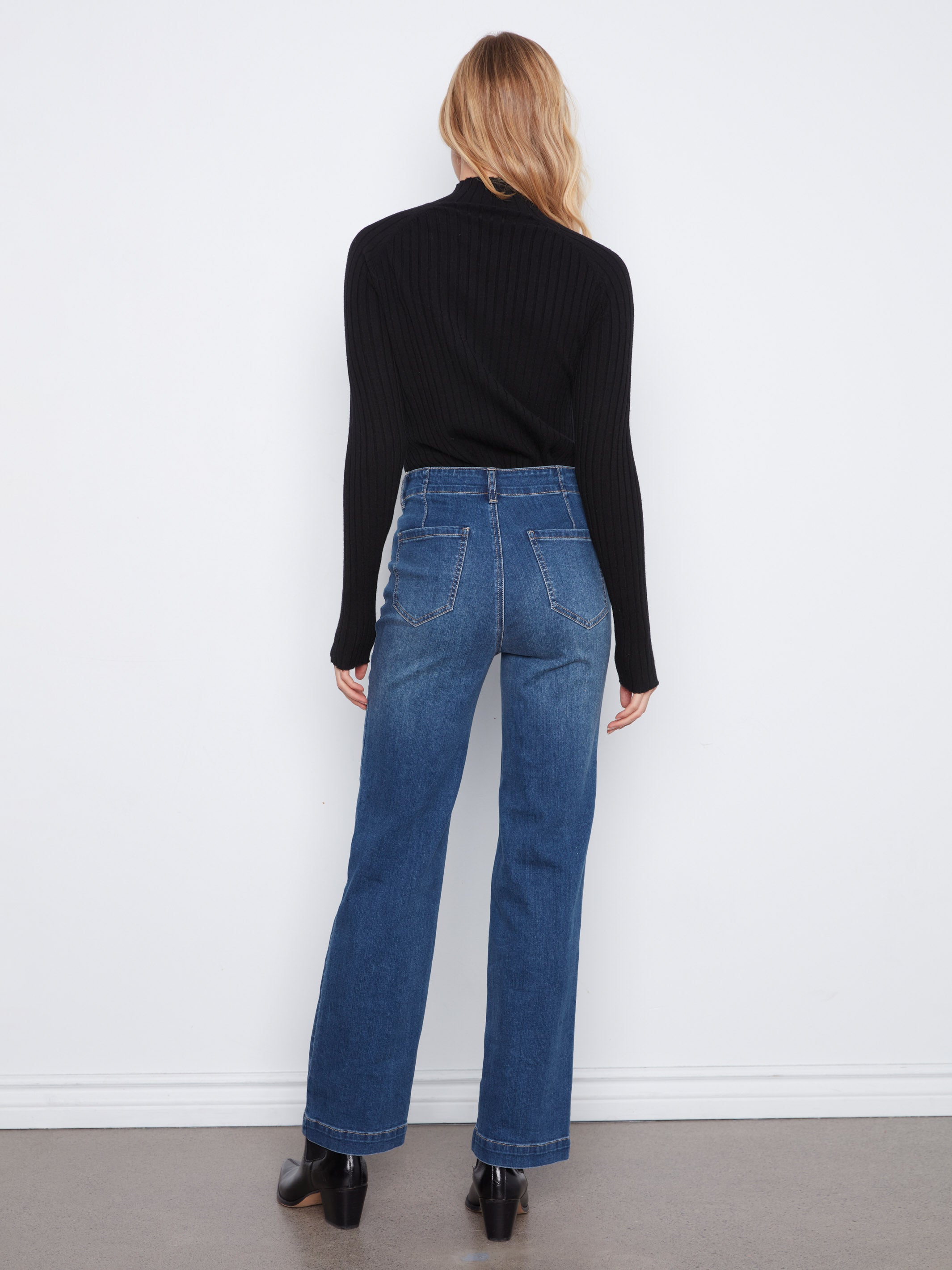 Charlie B Long N Lean 30" Straight Leg Jeans
