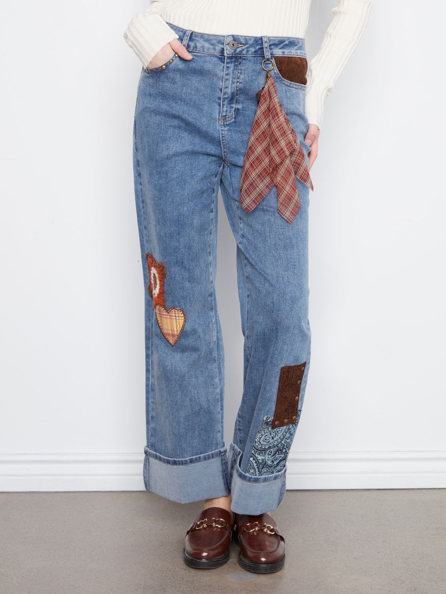 Charlie B Autumn Straight Denim Jean