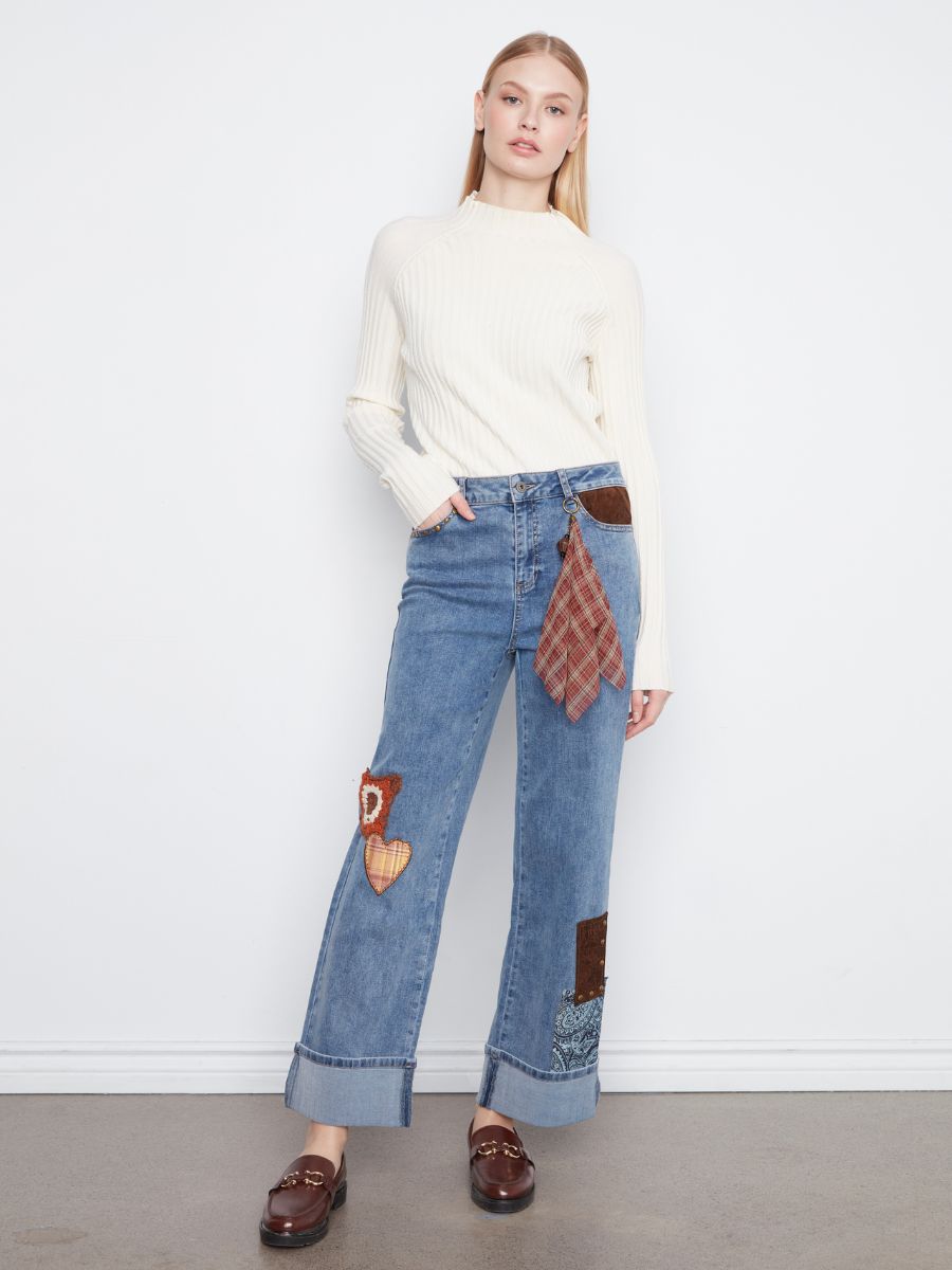Charlie B Autumn Straight Denim Jean