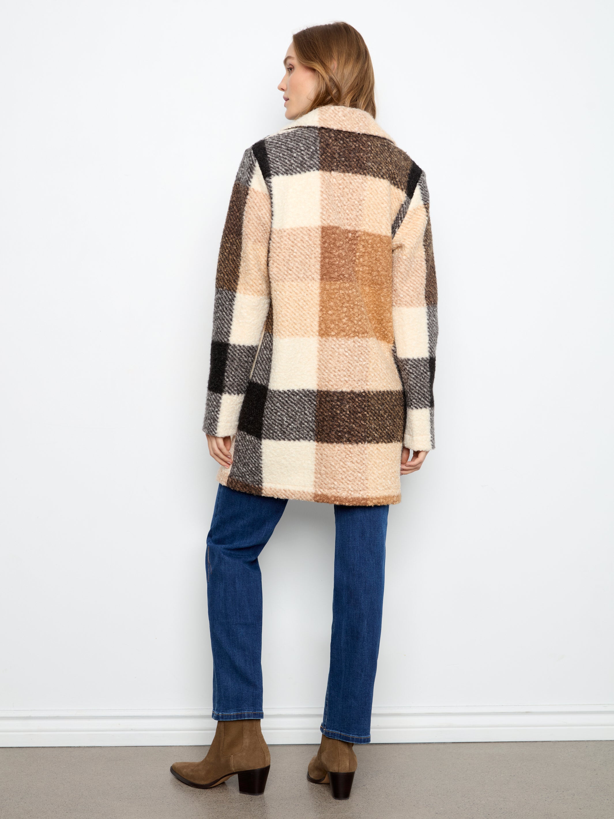 Charlie B Charlies Original Bouclé 2-Button Coat