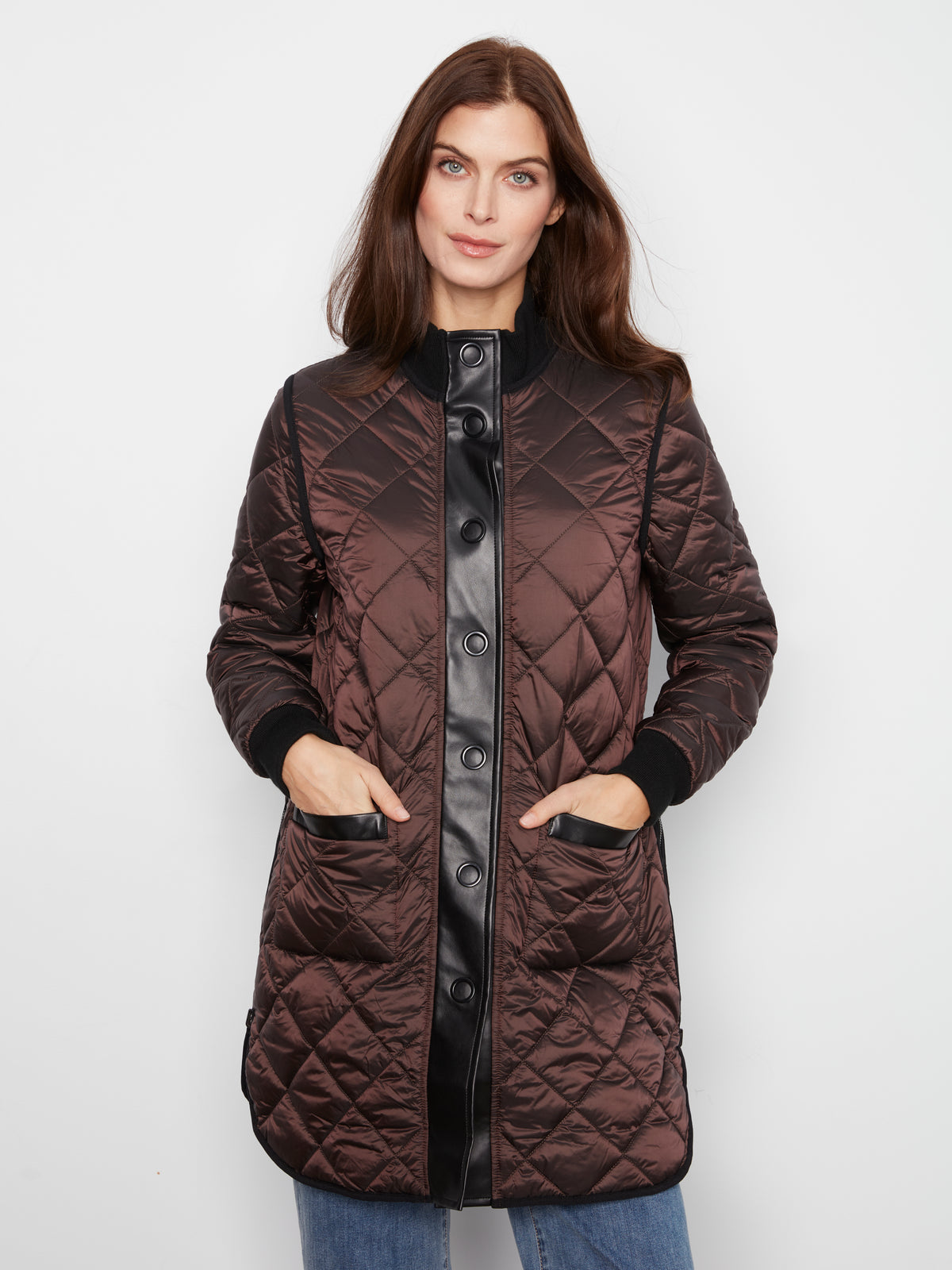 Charlie B Inside N Out Reversible Coat