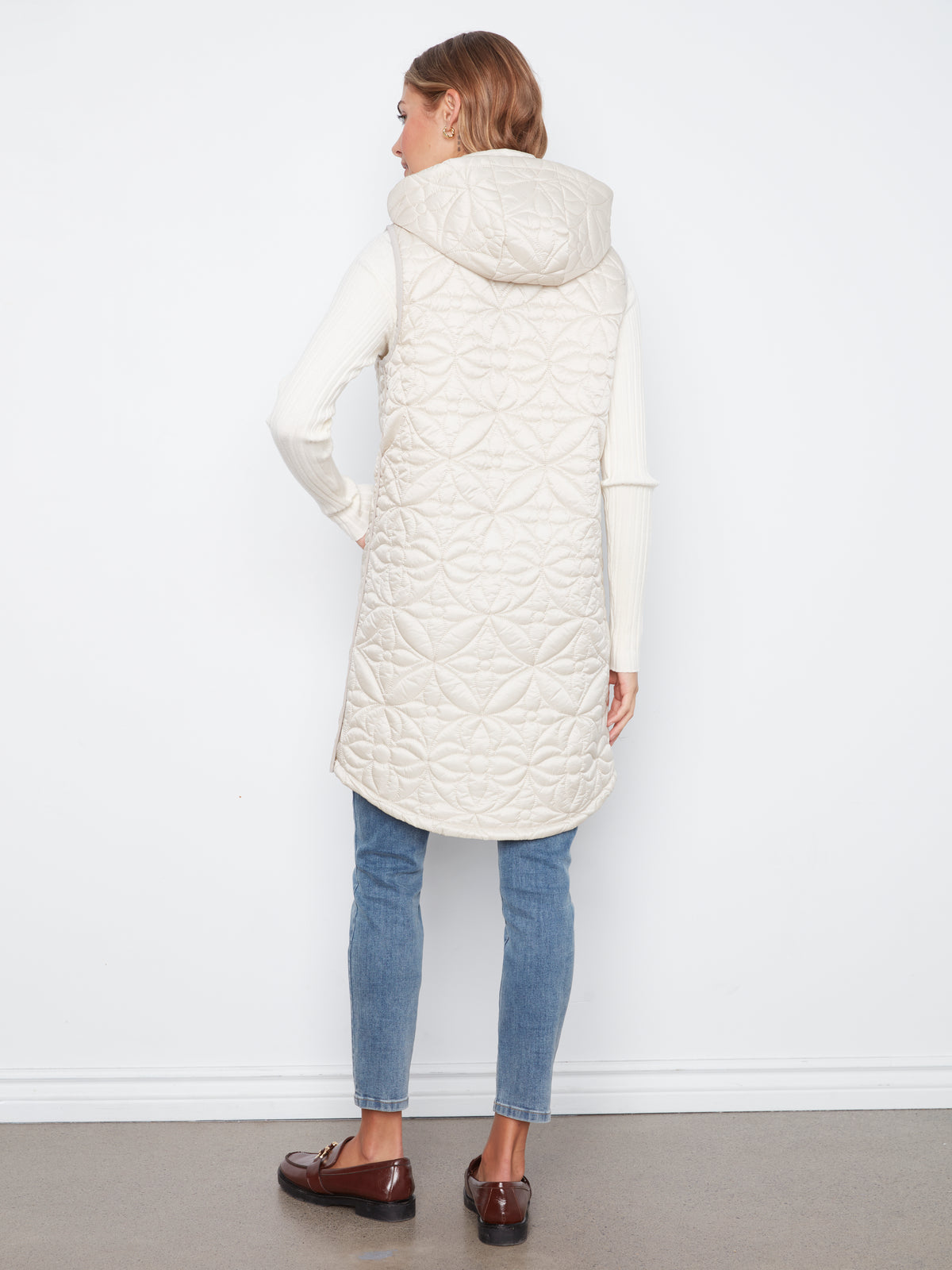 Charlie B Whisper Romance Pearl Hooded Vest