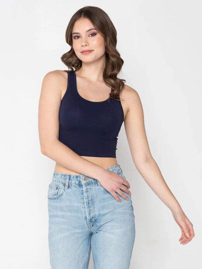 Bamboo Crop Tank Top