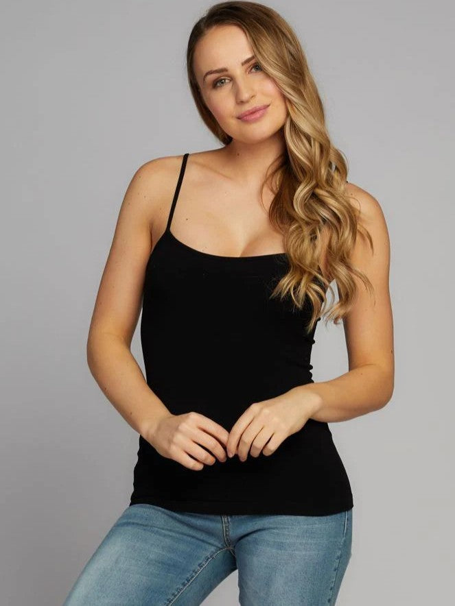 Bamboo Short Spaghetti Strap Cami