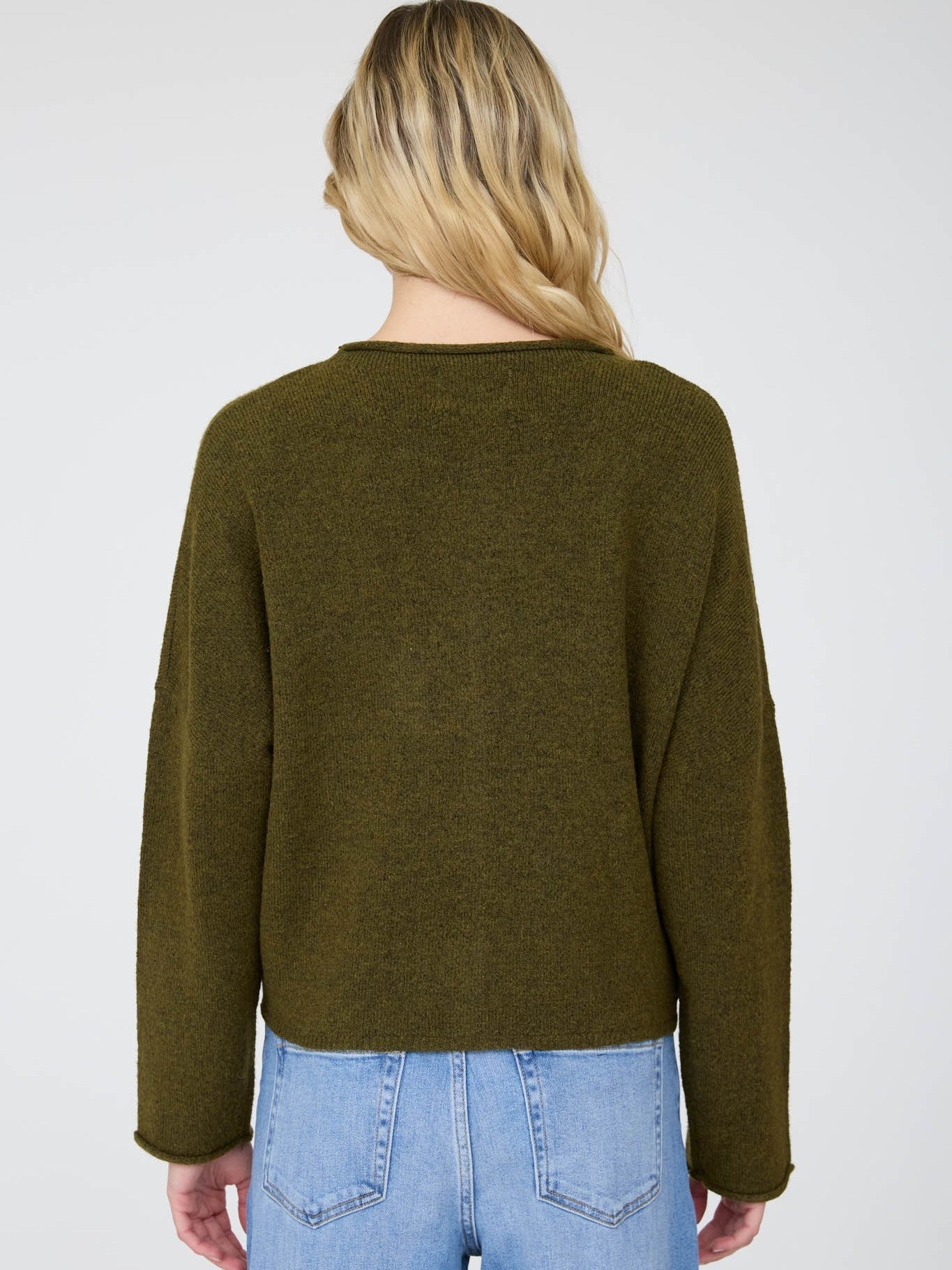 Manny Solid Raw Edge Cardigan