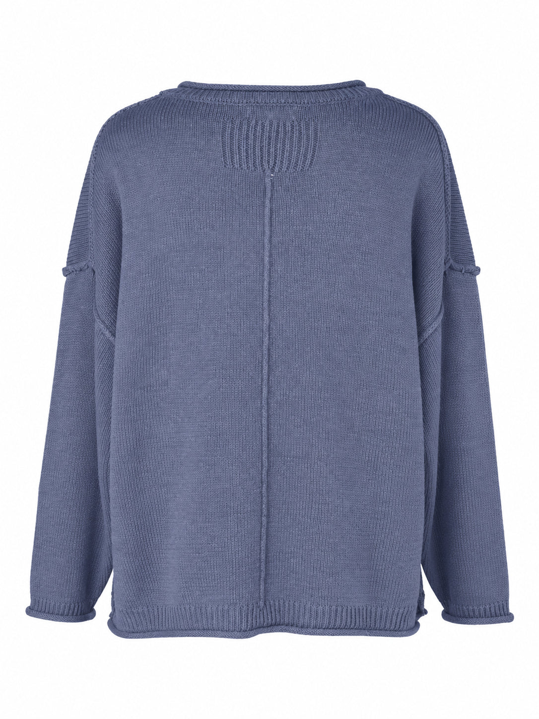 Washed Raw Crew Neck Sweater