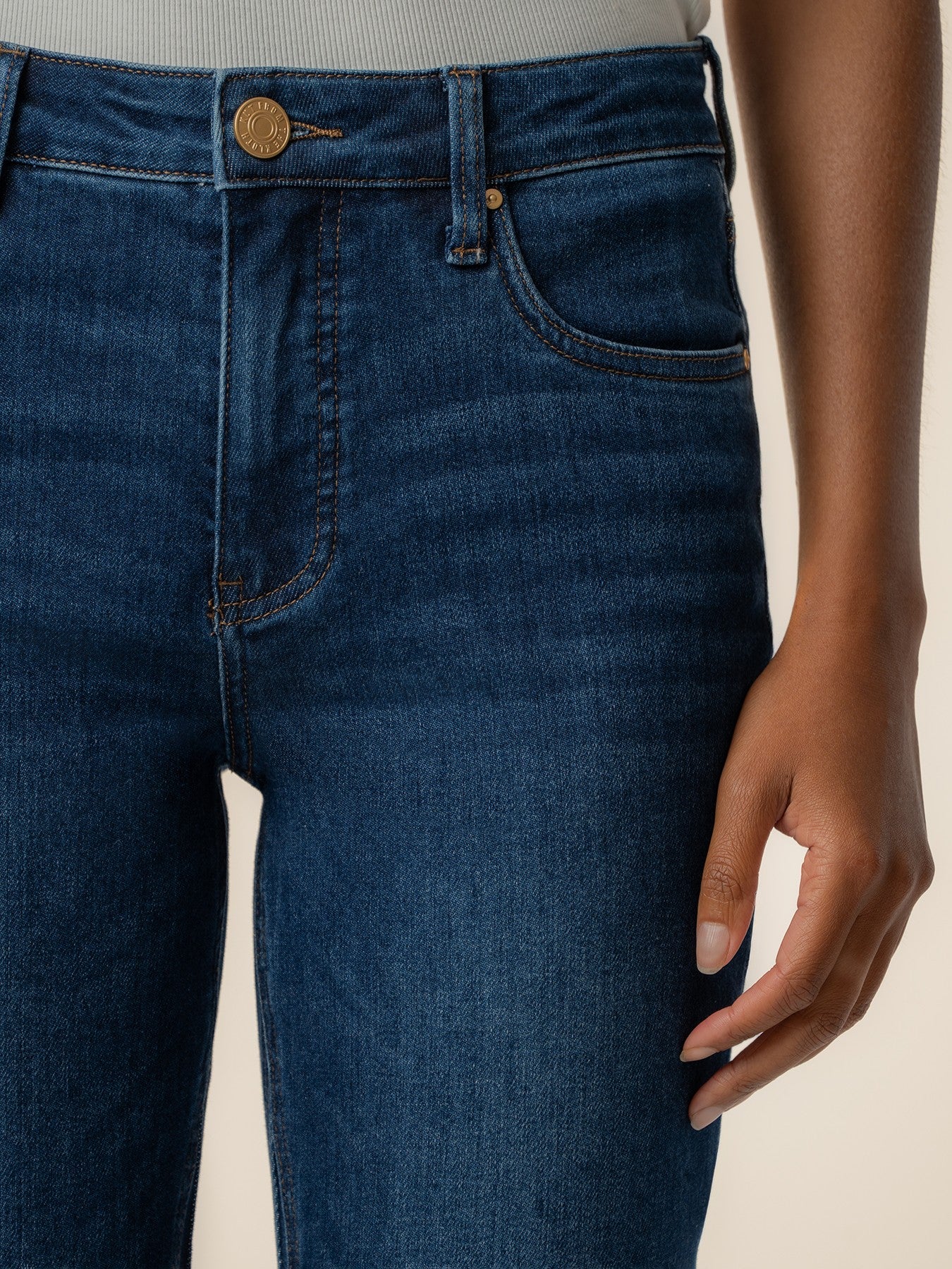 Kut From The Kloth Kelsey Raw Wide Leg Jeans