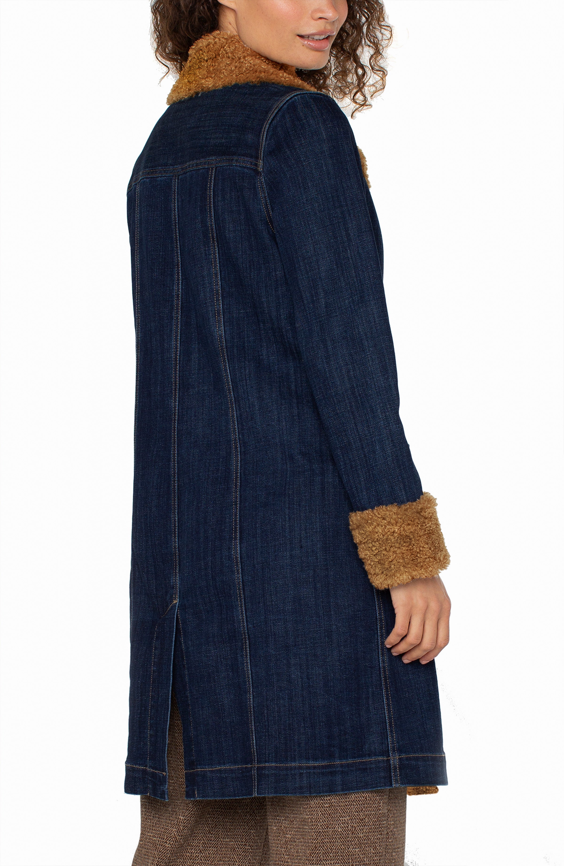 Liverpool Spencer Sherpa Denim Jacket