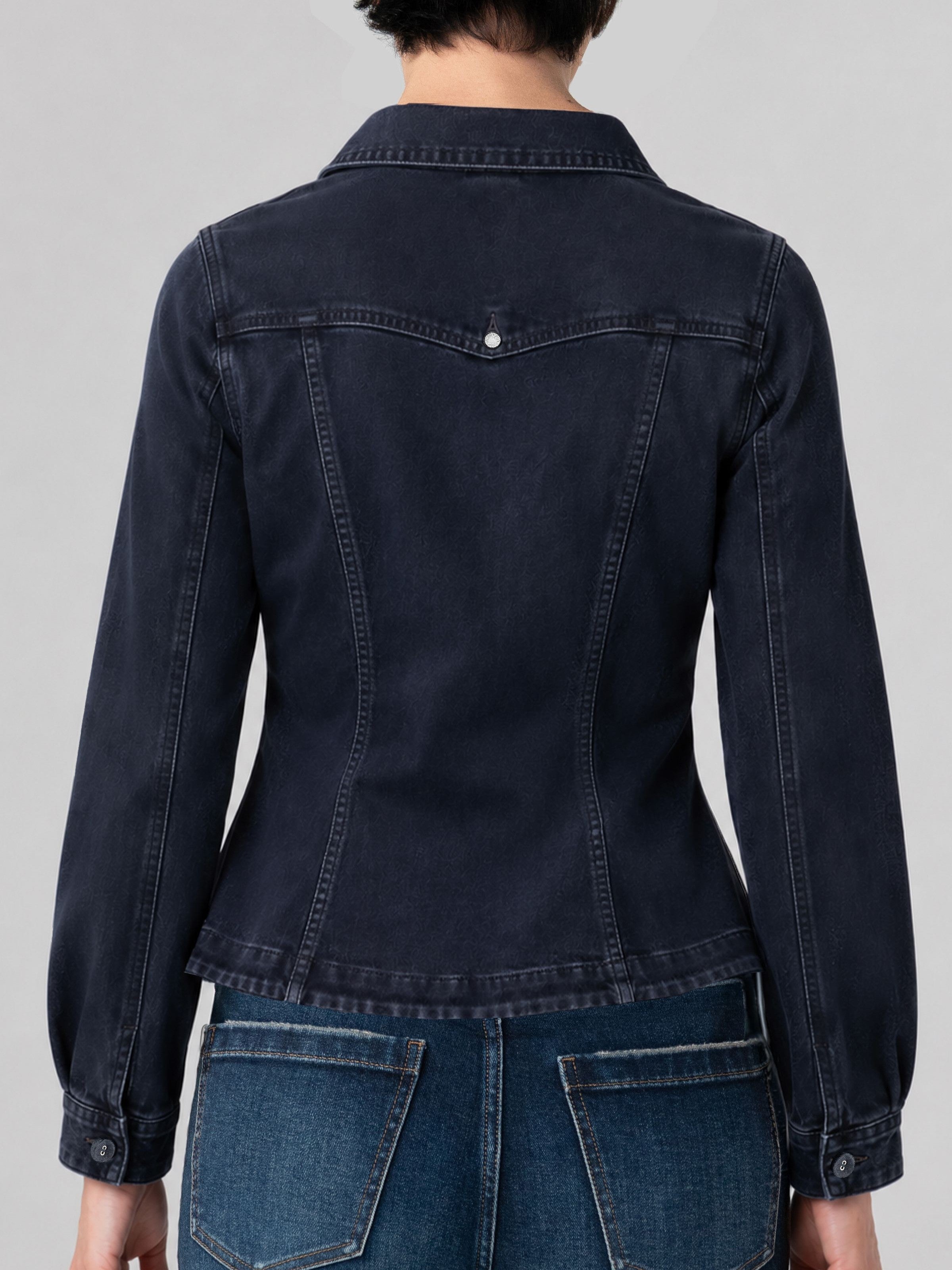 Liverpool Jenny Patch Pocket Denim Jacket