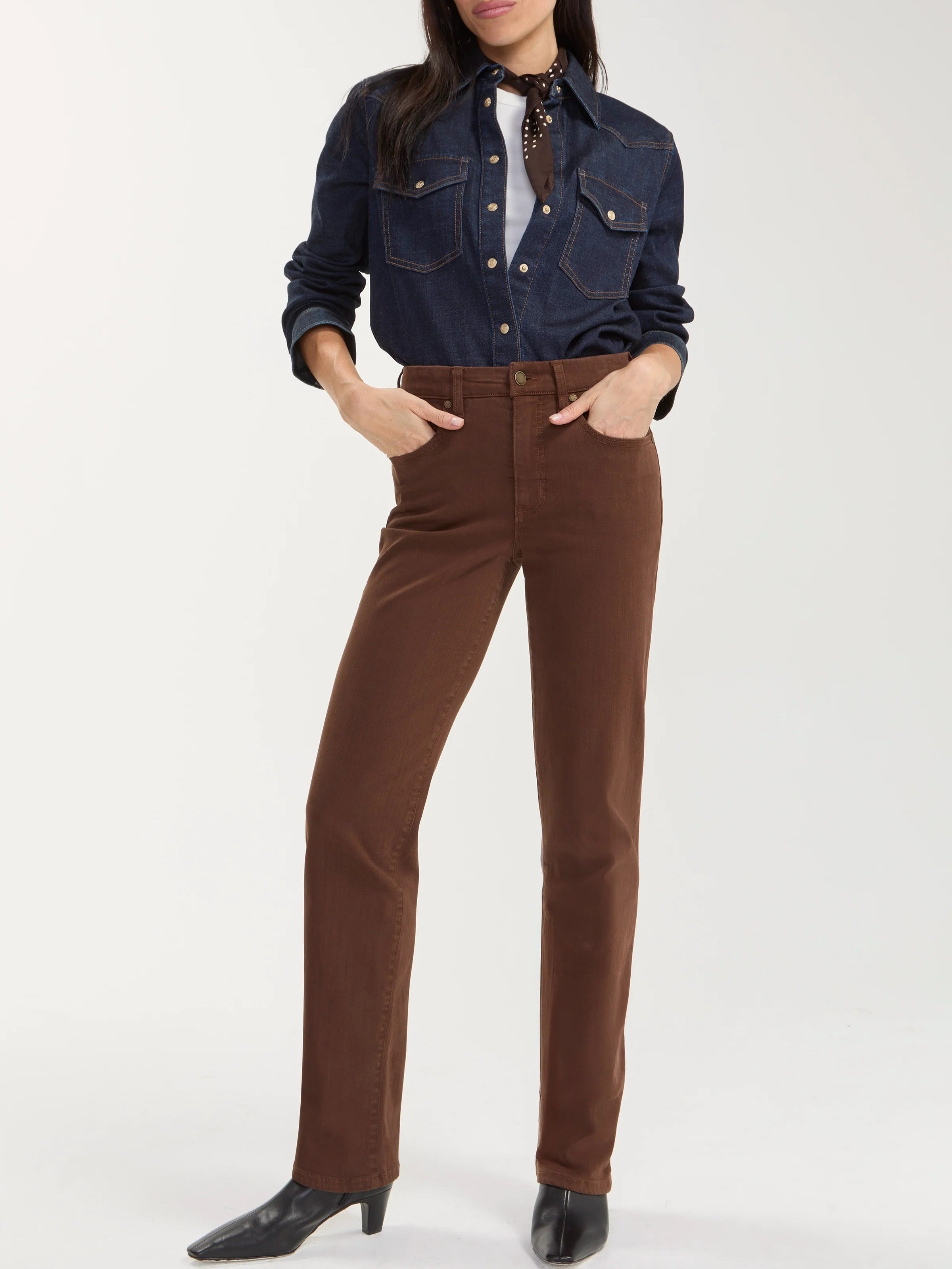 Liverpool Kennedy Comfort 32" Straight Leg Jeans
