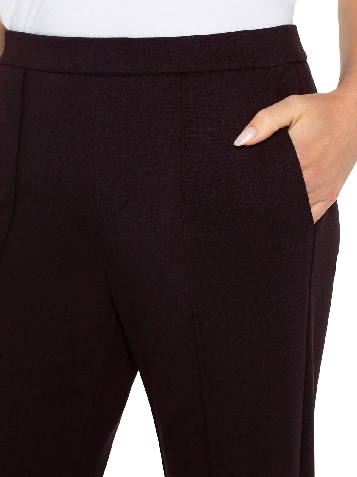 Liverpool Kayla Princess Pull-On 31" Wide Leg Pants