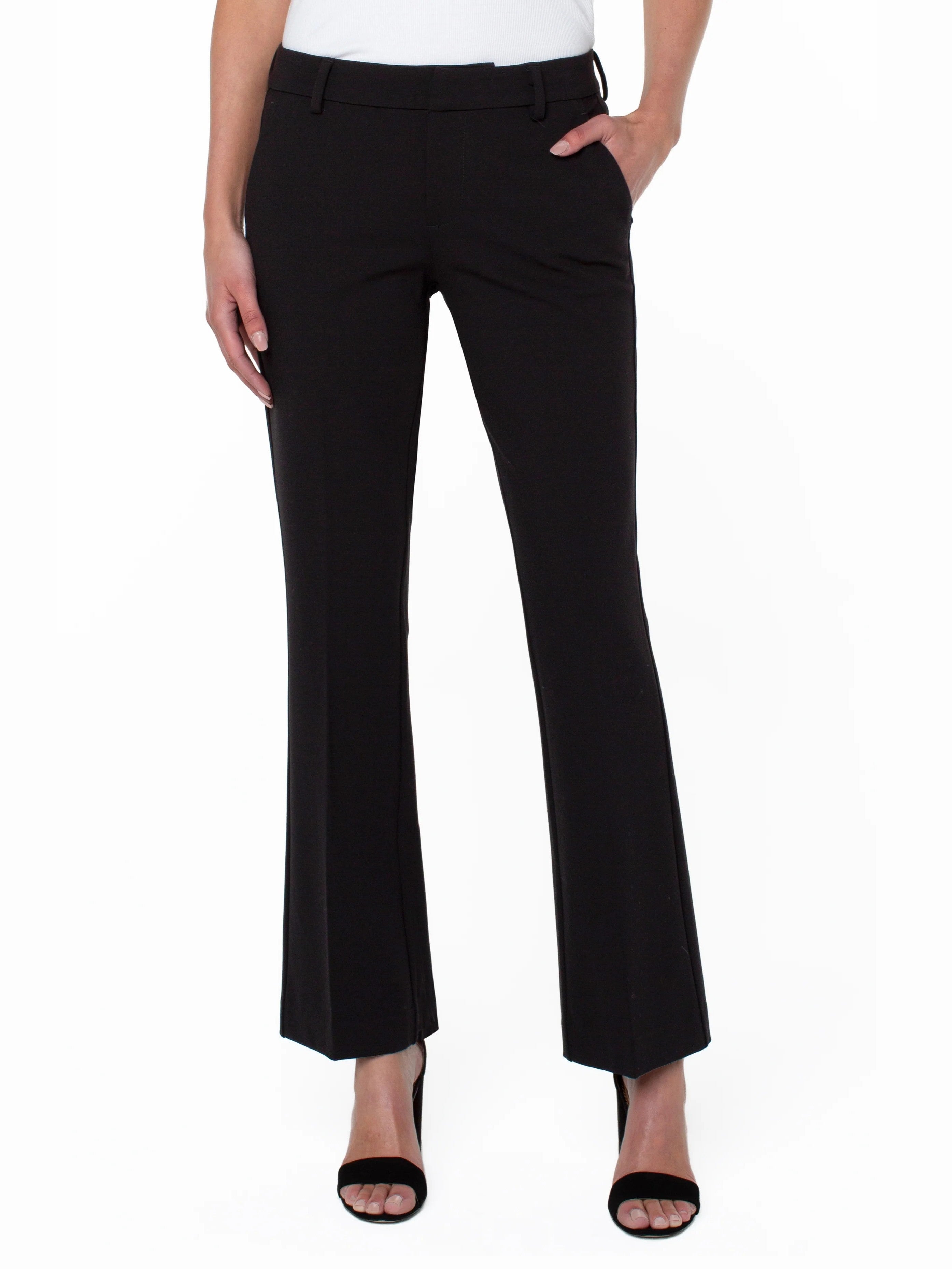 Liverpool Petite Kelsey 29" Flare Pants
