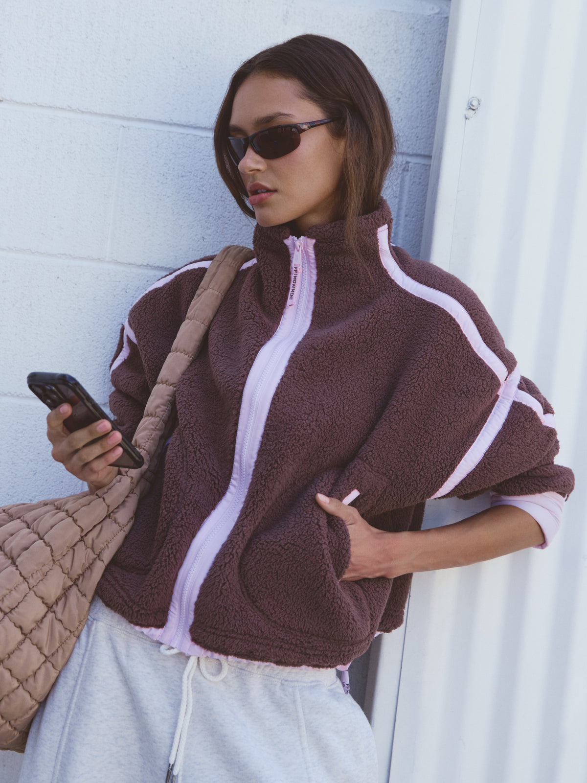 Free People Mountain High Full Zip Jacket
