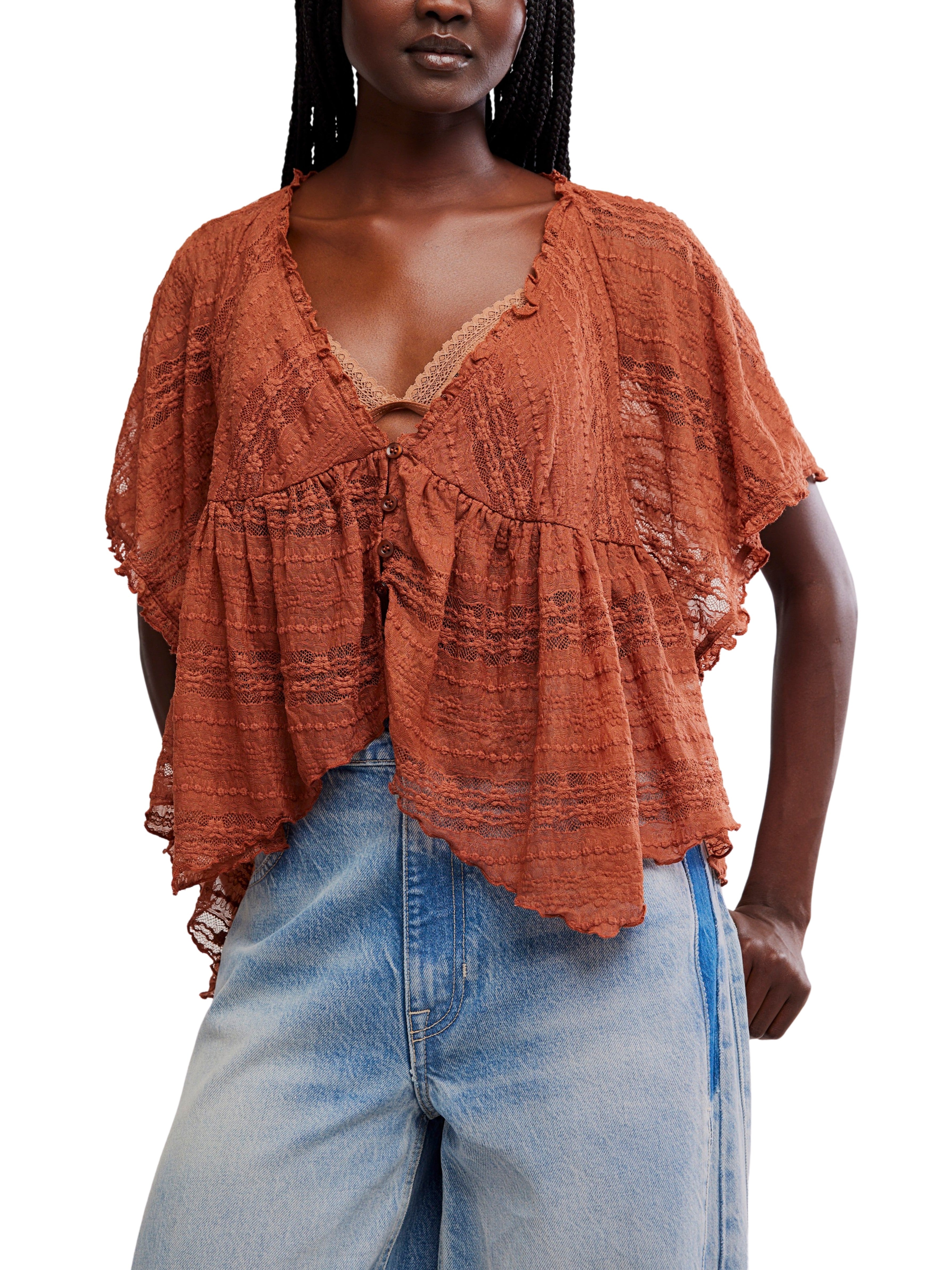 Free People In Your Dreams Lace Top