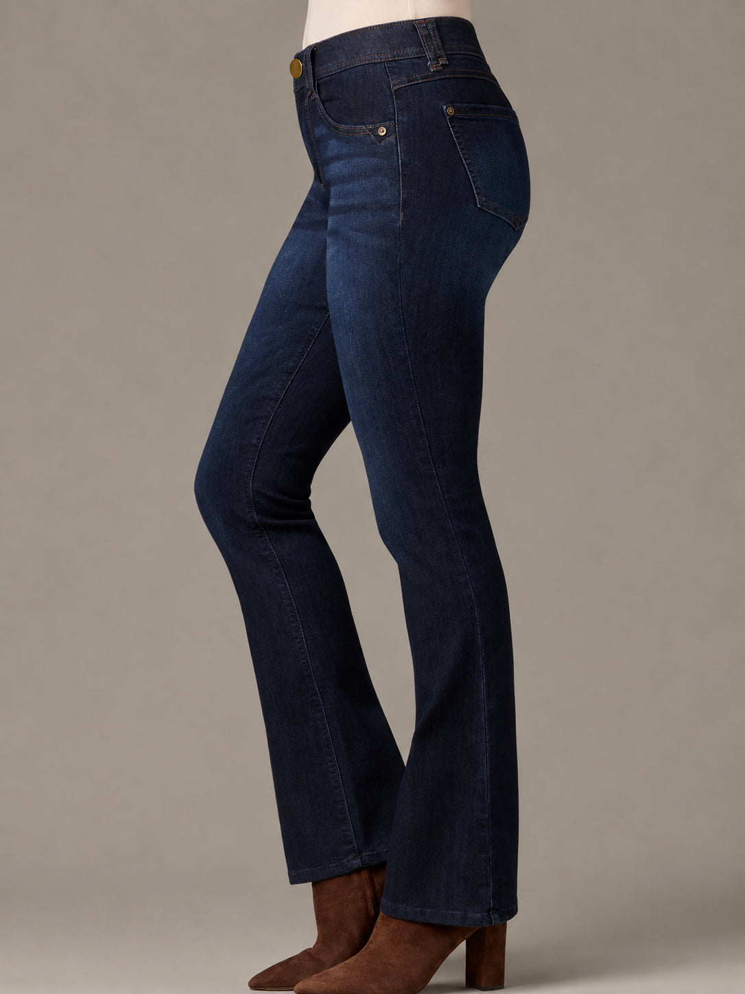 Wit & Wisdom Brittany Itty Bitty Lightweight 32" Bootcut Jeans