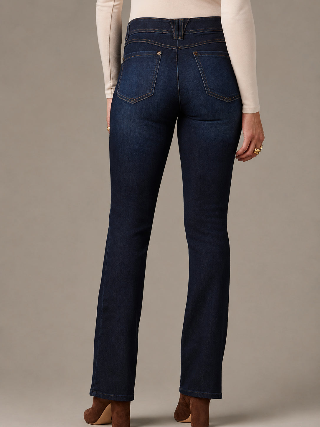 Wit & Wisdom Brittany Itty Bitty Lightweight 32" Bootcut Jeans