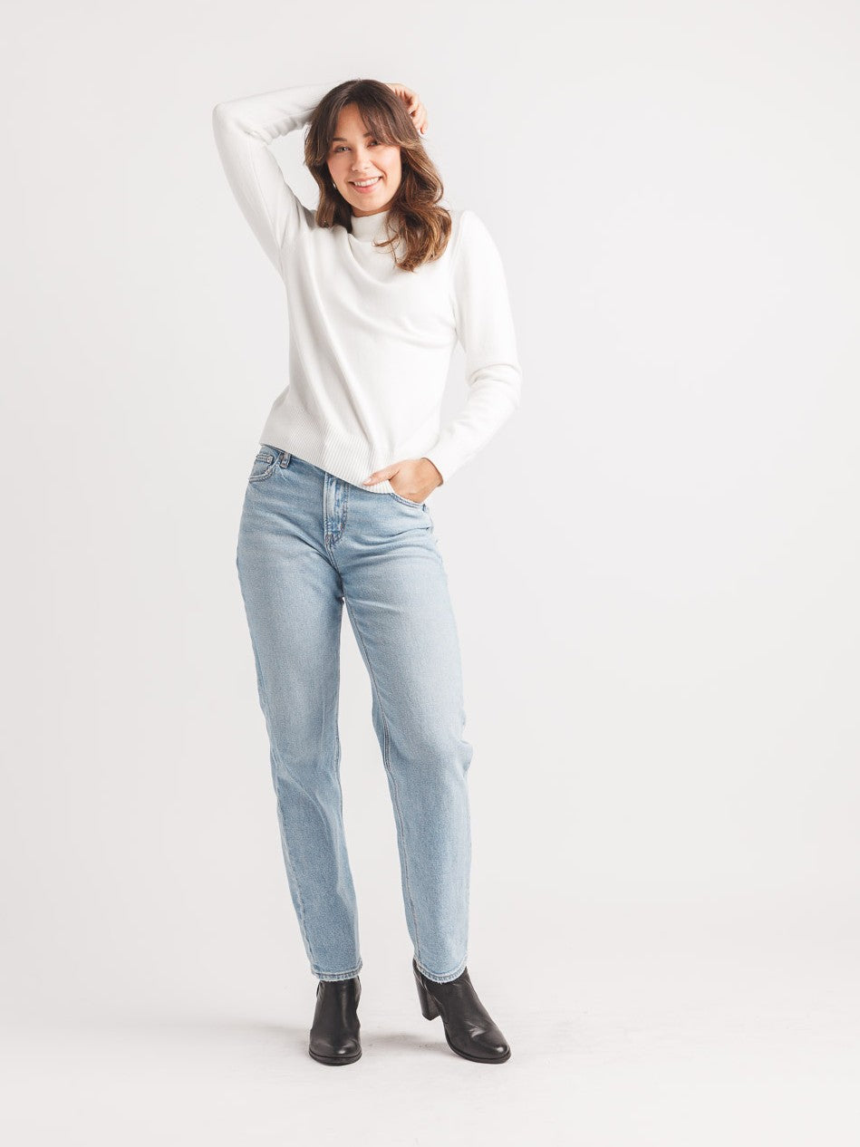 Papillon Classic Mock Neck Sweater