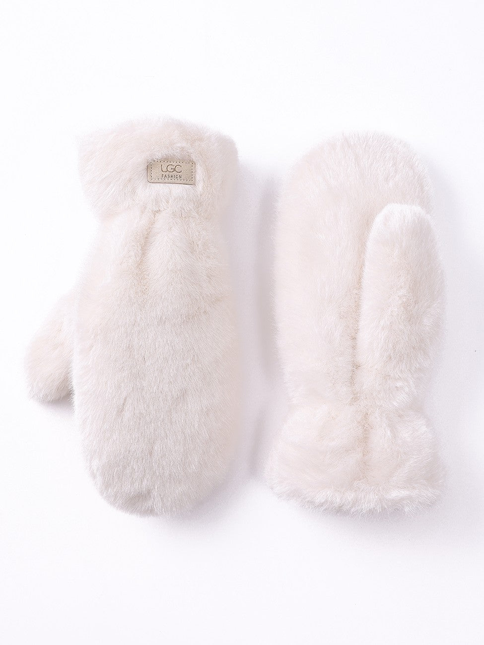 Faux Fur Mittens
