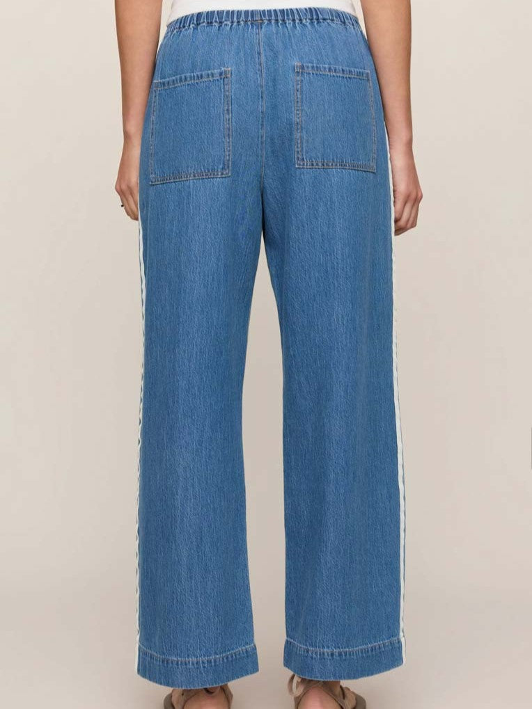 Z Supply Sidelines Dreamstate Denim Pull-On Pant