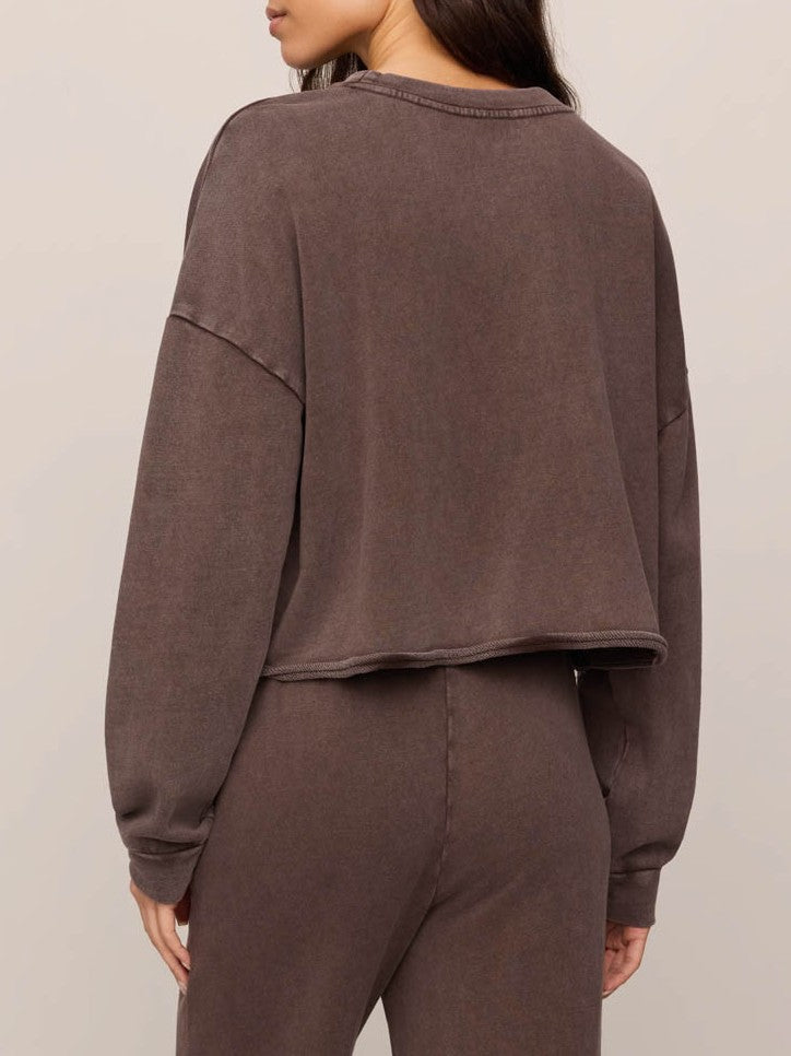 Z Supply Circuit Raw Crew Sweatshirt