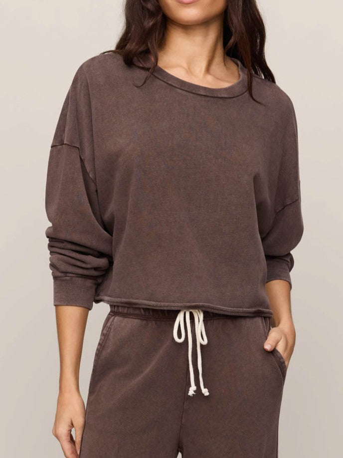 Z Supply Circuit Raw Crew Sweatshirt
